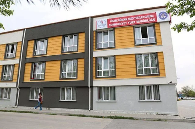Cumhuriyet Öğrenci Yurdu Eskişehir öğrenci apartı fotoğrafı
